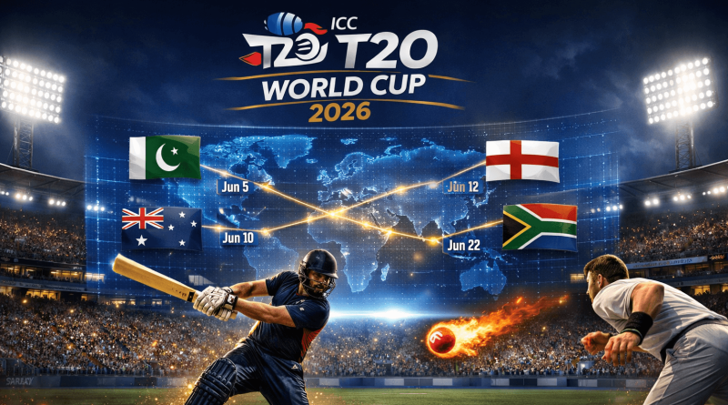 টি টোয়েন্টি বিশ্বকাপ ২০২৬ সময়সূচী