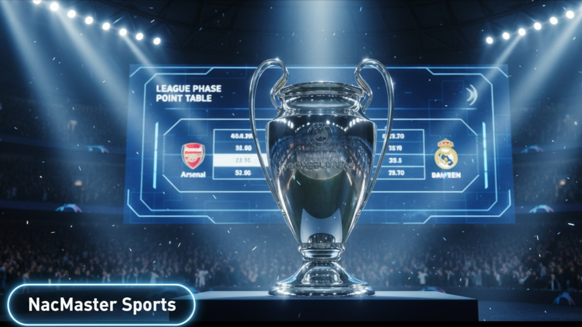 ইউয়েফা চ্যাম্পিয়ন্স লিগ ২০২৬ পয়েন্ট টেবিল: নতুন ফরম্যাটে কে কোথায়?