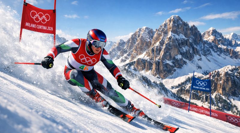 ২০২৬ শীতকালীন অলিম্পিকে অ্যালপাইন স্কিইং