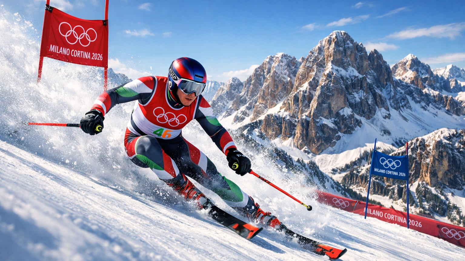২০২৬ শীতকালীন অলিম্পিকে অ্যালপাইন স্কিইং: গতির লড়াইয়ে বিশ্বসেরাদের মহোৎসব