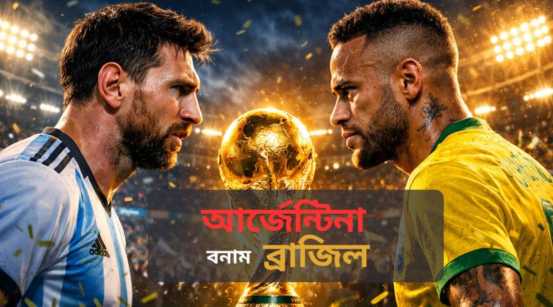 আর্জেন্টিনা বনাম ব্রাজিল হেড টু হেড পরিসংখ্যান