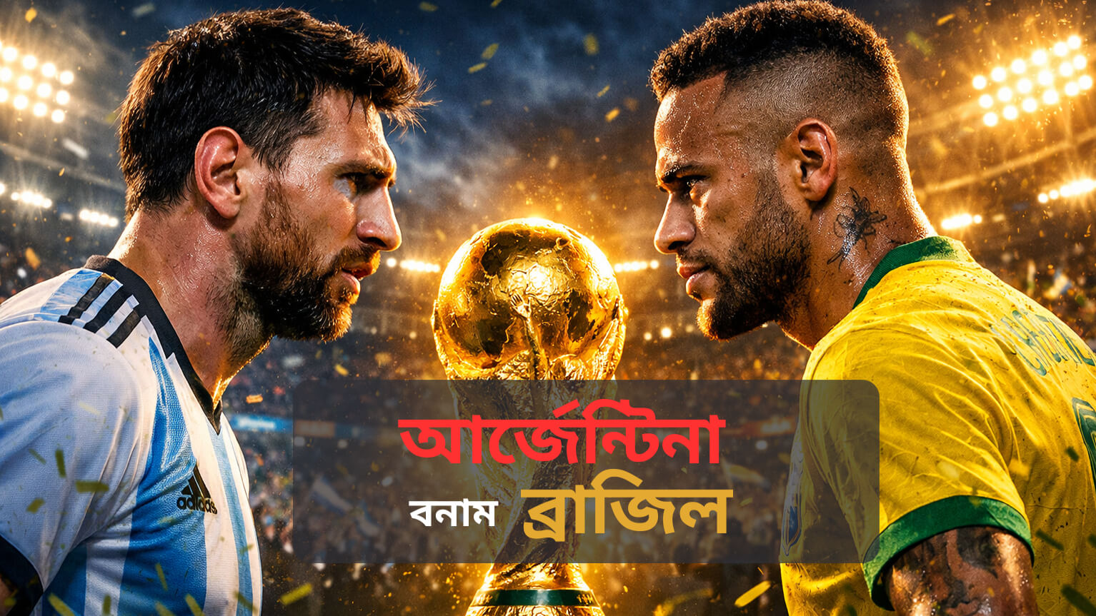আর্জেন্টিনা বনাম ব্রাজিল হেড টু হেড পরিসংখ্যান: ফুটবলের আসল লড়াই